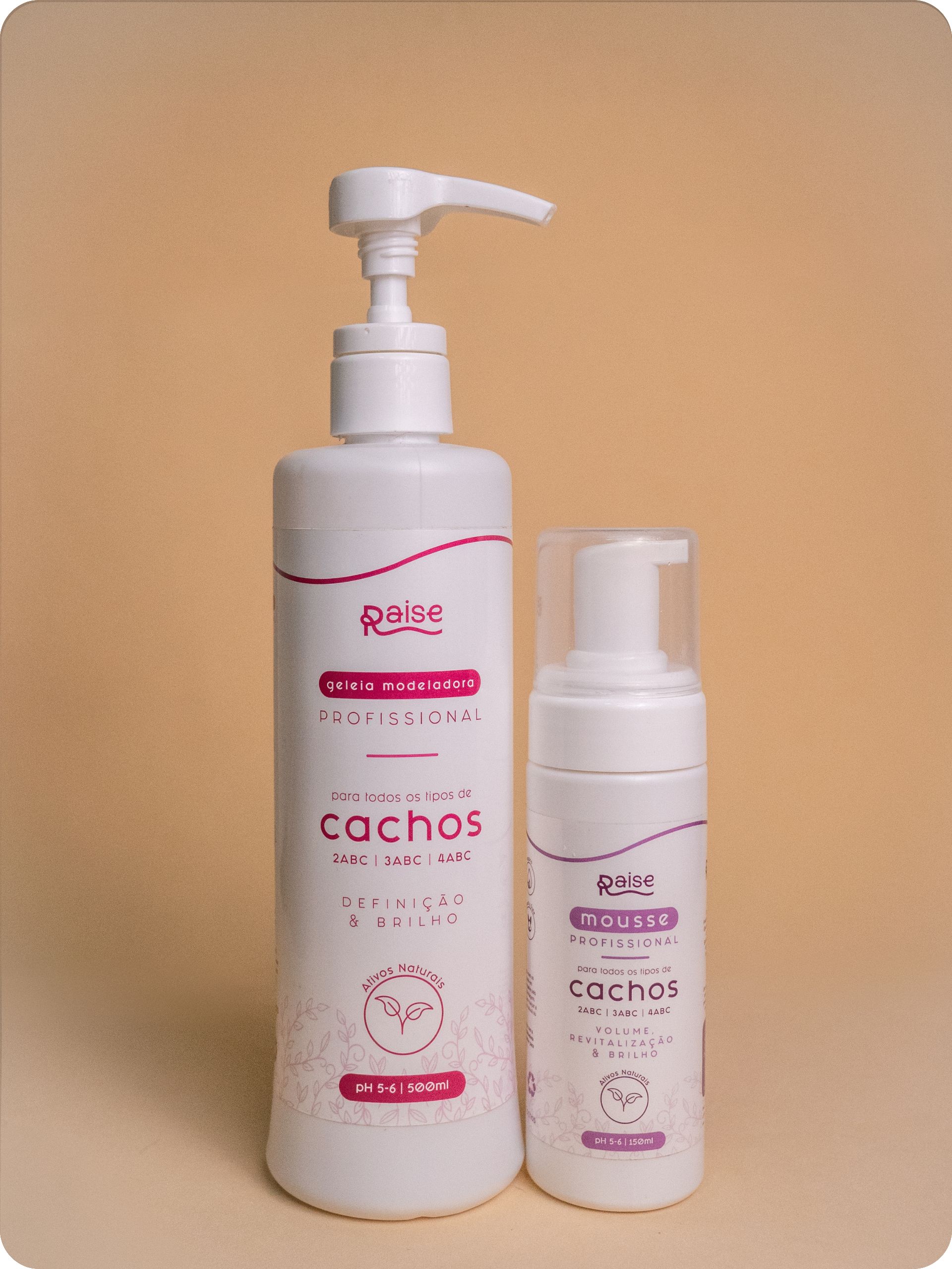 Kit Raise (Geleia Modeladora e Mousse Profissional)