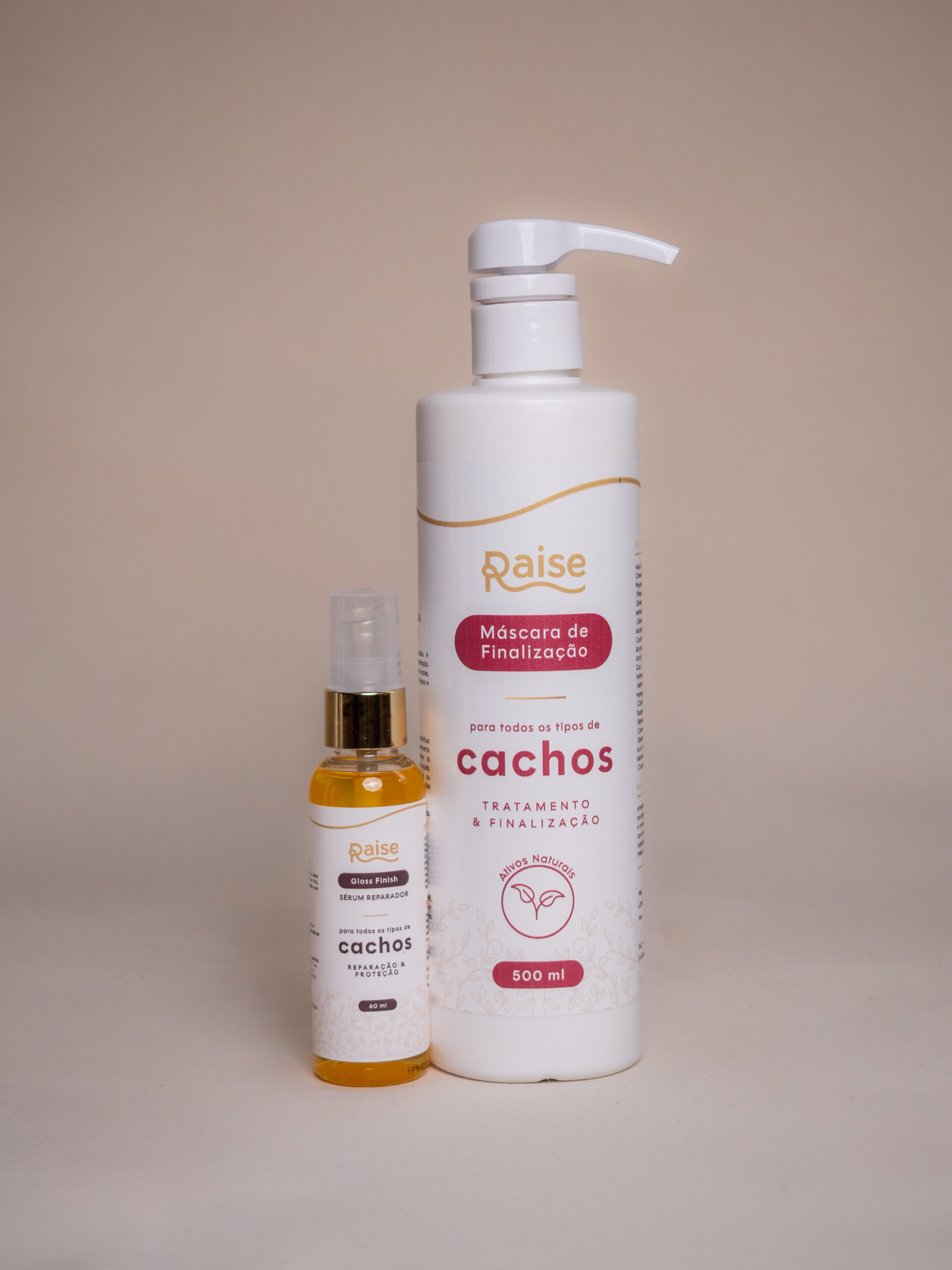 Kit Raise (Máscara de Finalização + Gloss Finish)