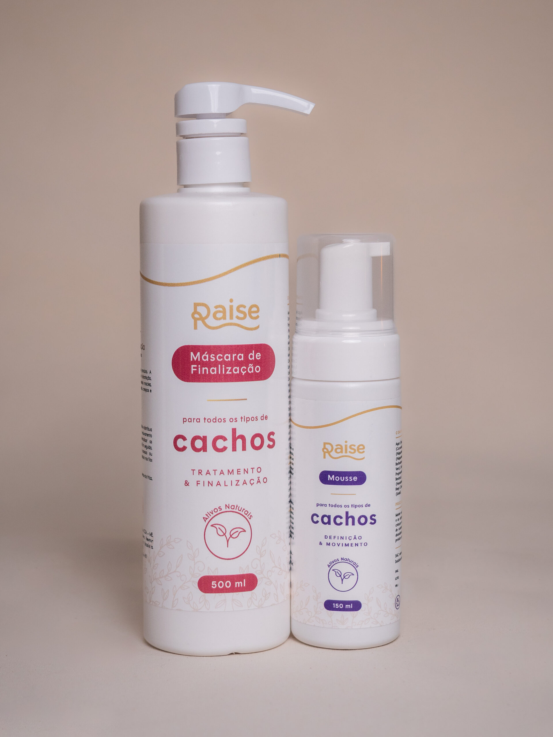 Kit Raise (Máscara de Finalização + Mousse Ativador)