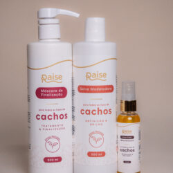 Kit Raise (Máscara de Finalização + Seiva Modeladora + Gloss Finish)